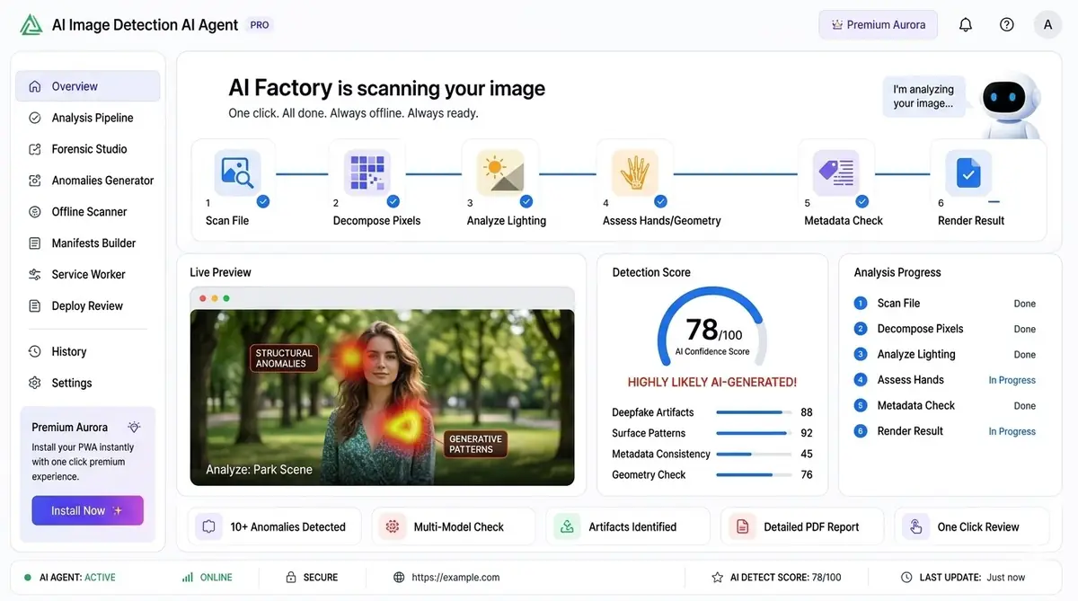 AI wildfire tracker assistant — example of the AI tool dashboard software